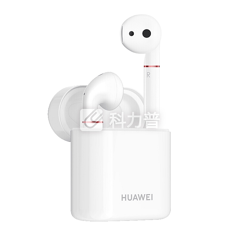 华为无线耳机真无线蓝牙耳机双耳蓝牙音乐耳机 适用P30/P30 Pro freebuds 2 Pro 白色