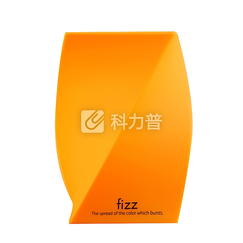 飞兹(fizz)创意铅笔筒精品肤感系列/桌面收纳办公用品X型 橙色FZ210005
