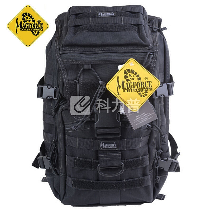 麦格霍斯MAGFORCE台马阔步者电脑包 男15英寸笔记本双肩包 男休闲运动背包0521黑色