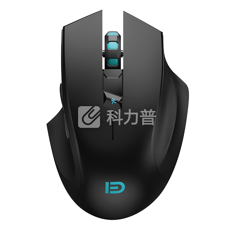 富德 i720无线静音鼠标 家用台式电脑笔记本游戏鼠标 电竞竞技无线便携鼠标 黑色