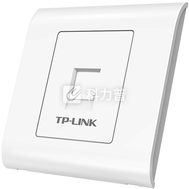 普联 TP-LINK TP-LINK TL-EF601 单口网络信息面板 86型工程级电脑光纤宽带网线插座（集成六类非屏蔽免打信息模块）