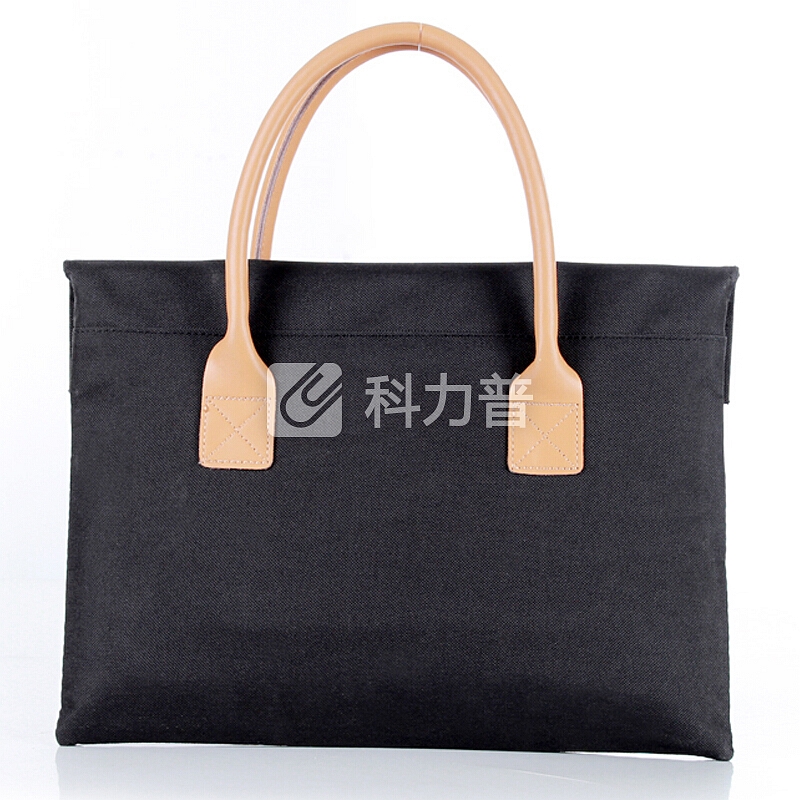 百变猫(baibianmao)简幕 电脑包通用苹果联想微软小米手提包时尚商务休闲笔记本内胆包休闲包15.6英寸 黑色