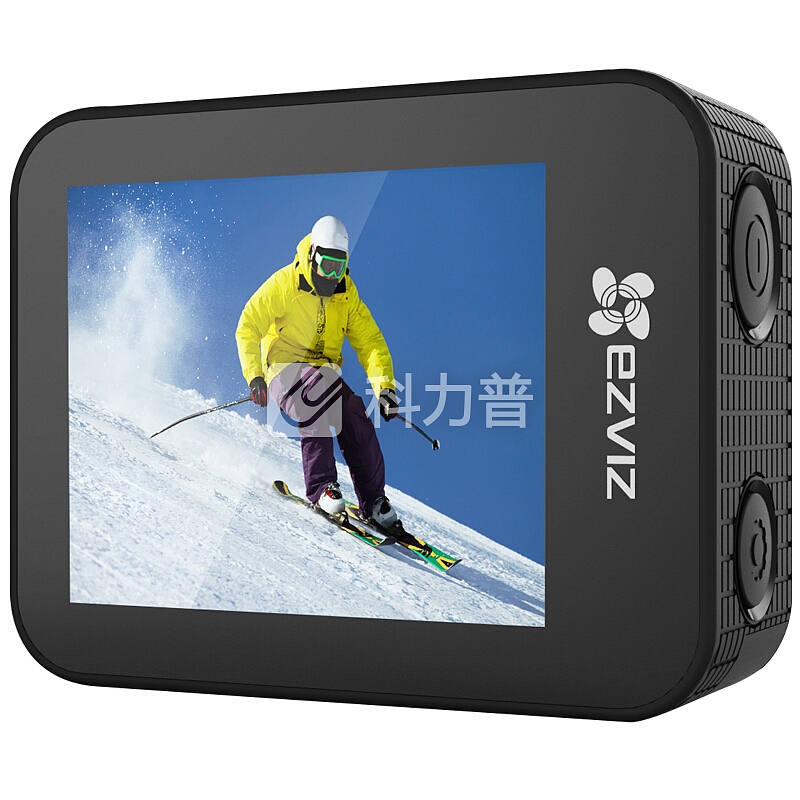 萤石 (EZVIZ) S1C运动相机(太空灰) 双模式运动相机 智能摄像机 高清户外航拍潜水 遥控相机