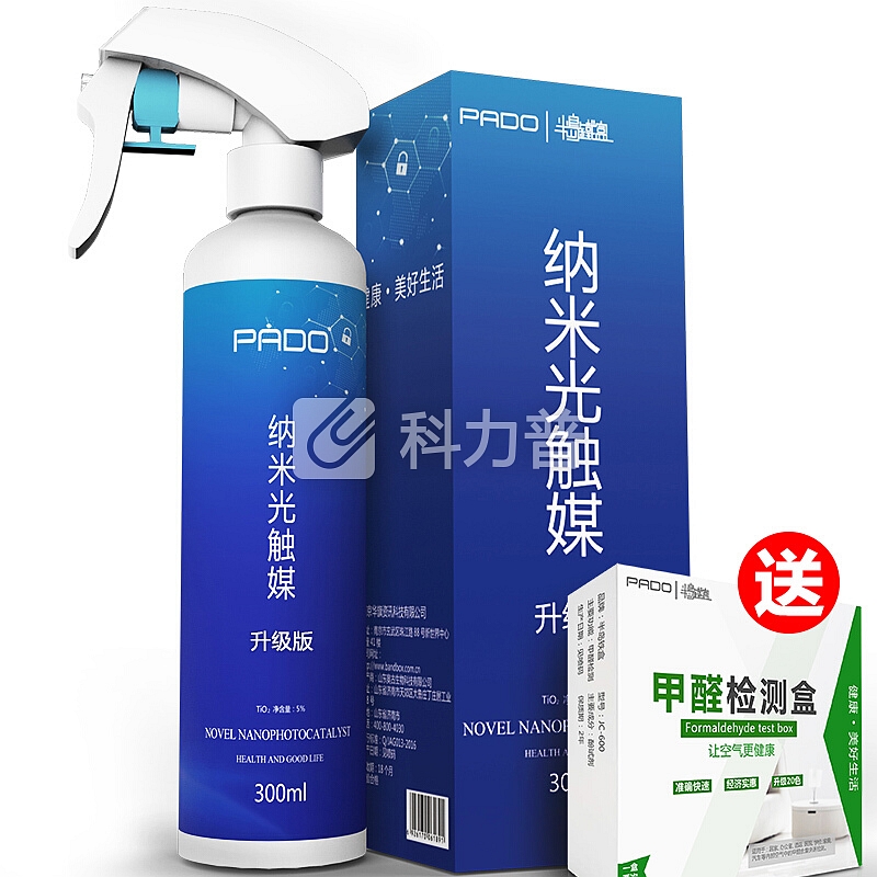 半岛铁盒(PADO)纳米光触媒升级型300ml 去除甲醛清除剂除苯喷雾 家用母婴新房汽车装修家具除油漆异味