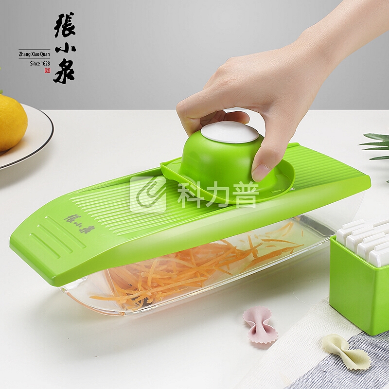 张小泉 张小泉美厨系列手动切菜器 切片切花擦丝器套装C51200100