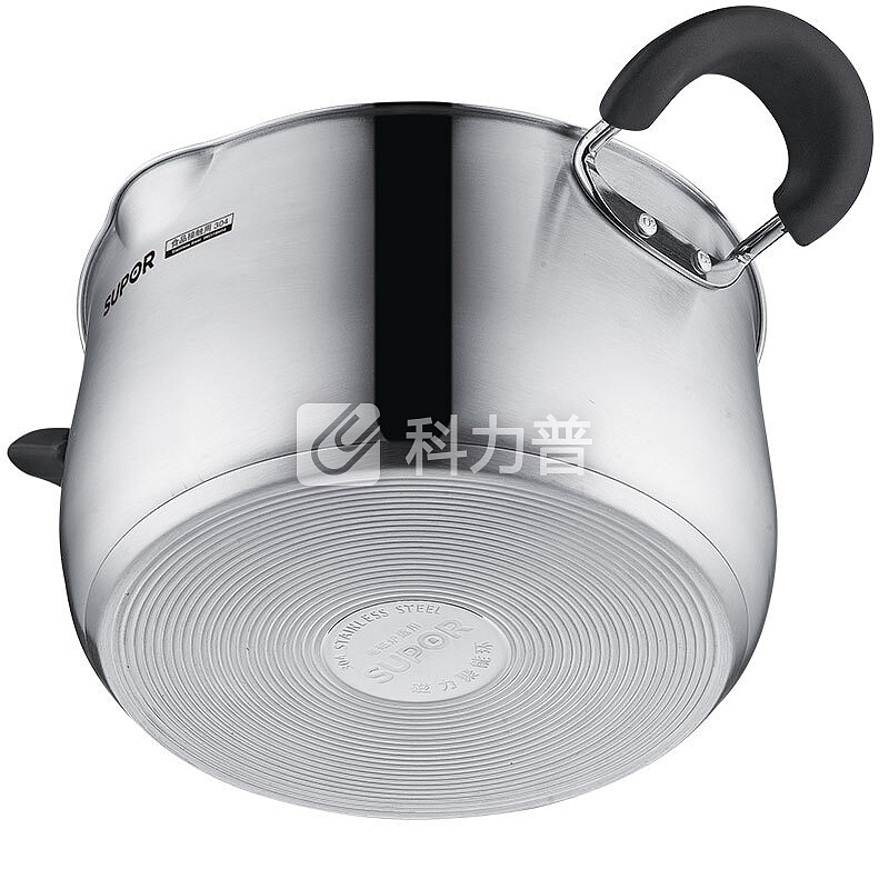 苏泊尔 Supor 苏泊尔304不锈钢汤锅奶锅可立盖22CM 复底汤锅电磁炉燃气通用ST22JA1(新老款随机发货）