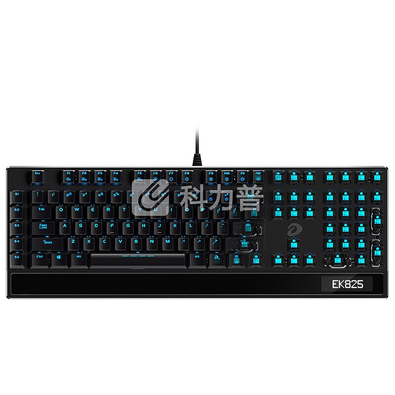 达尔优(dareu)EK825 游戏键盘 机械键盘 樱桃轴键盘 CHERRY茶轴