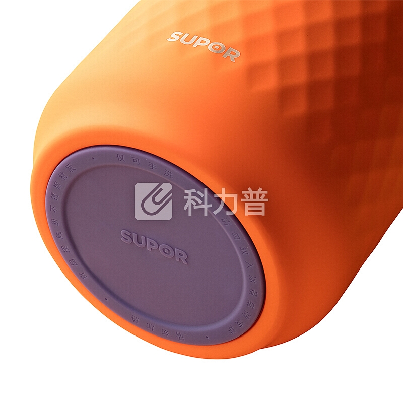 苏泊尔便当盒保温饭盒超长保温桶不锈钢真空焖烧杯闷烧壶1人汤罐720mL橙月橘 KC72CB1