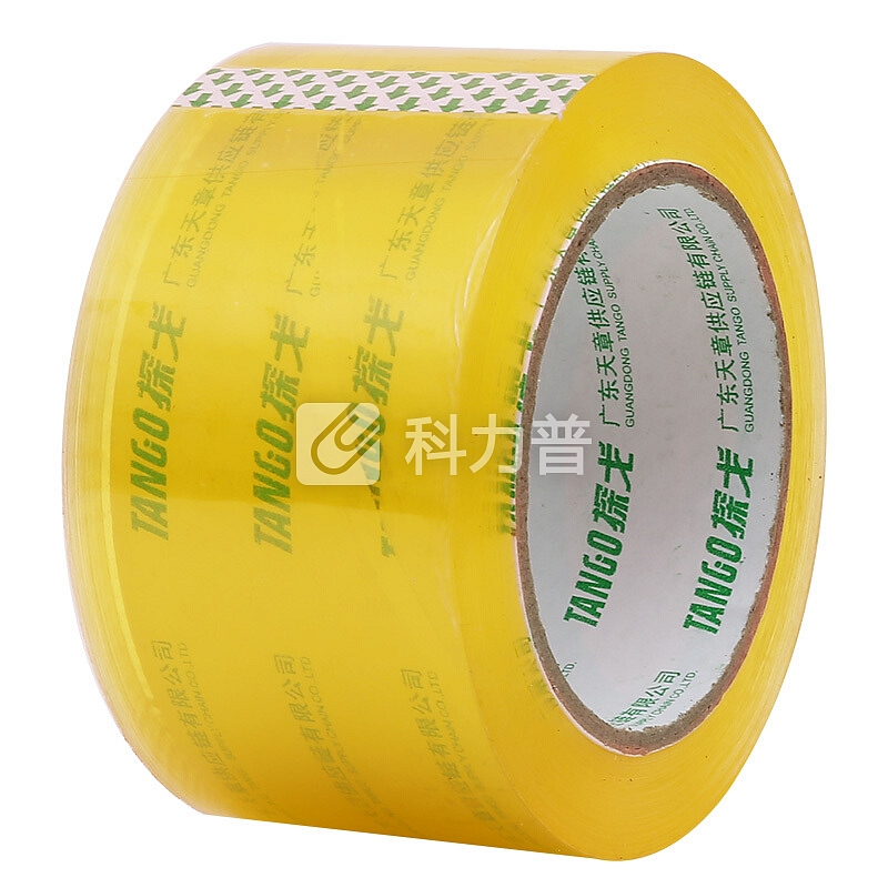 天章办公(TANGO) 探戈高品质透明封箱胶带打包胶带60mm*100y(91.4米/卷) 30卷装