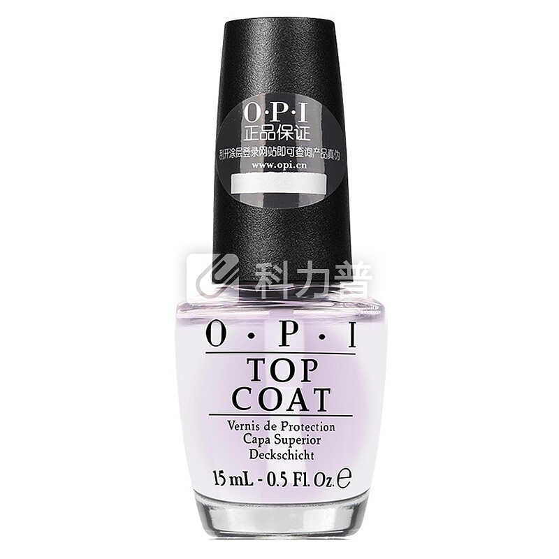 OPI亮面护甲油15ml 护理系营养指甲油无毒持久固甲亮甲显色美甲(新老包装更换随机发货)