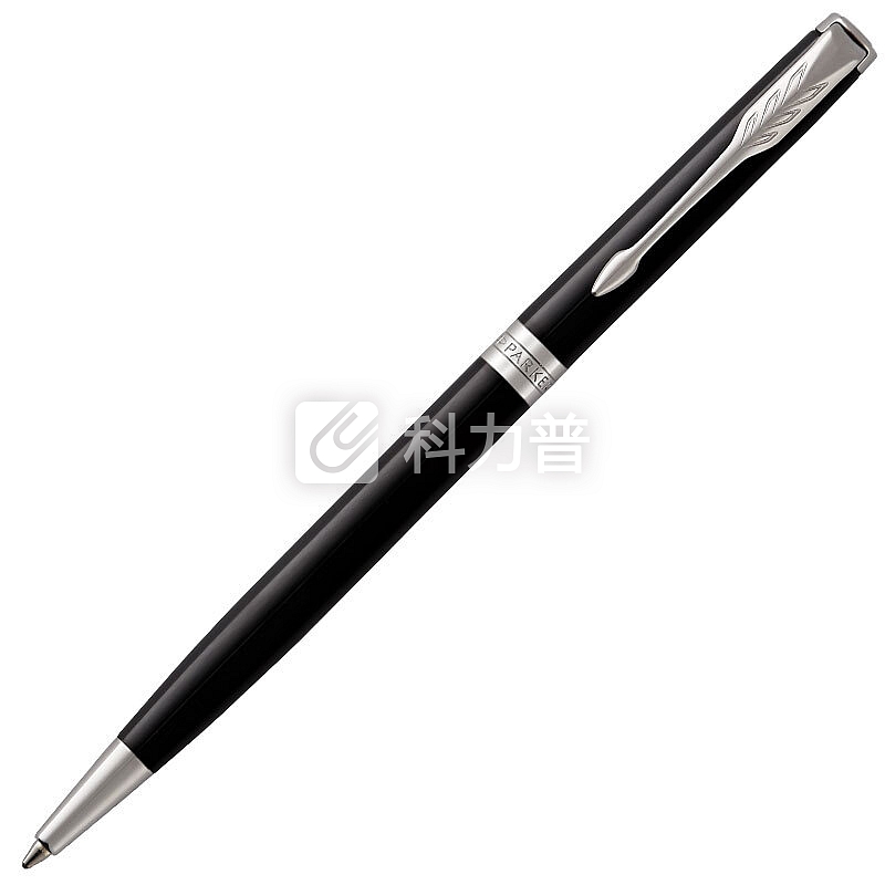 派克(PARKER)签字笔/圆珠笔新款卓尔系列 丽雅黑色白夹纤巧商务办公礼品