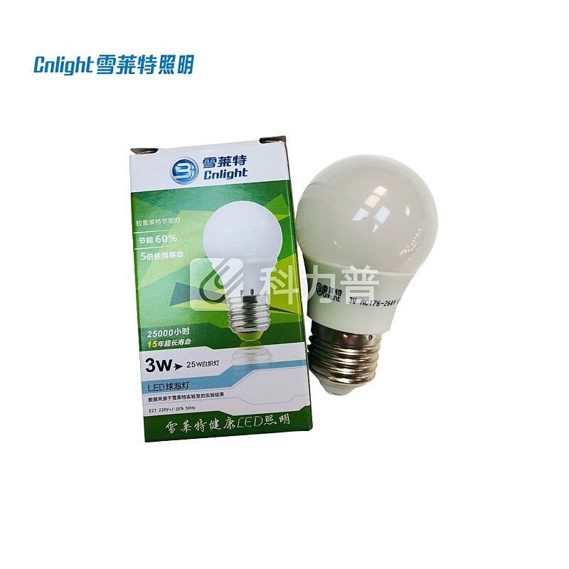 雪莱特 雪莱特（Cnlight）BPZ810-765.E27 小恒星球泡9W LED超亮球泡 6500K E27