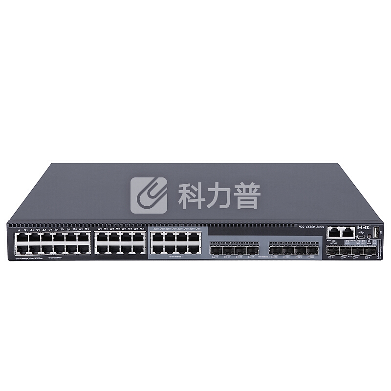 华三 H3C 华三（H3C）S5560-34C-EI 28口高性能融合以太网交换机含双电源双风扇