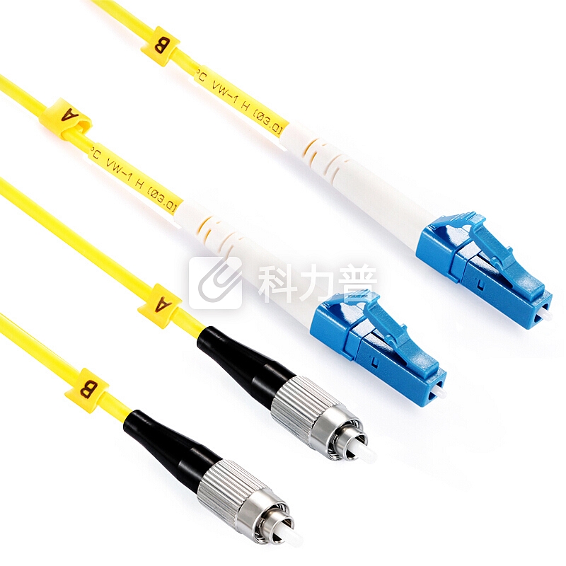 胜为(shengwei)FSC-110 电信级光纤跳线 LC-FC网线单模双芯 收发器尾纤 3米