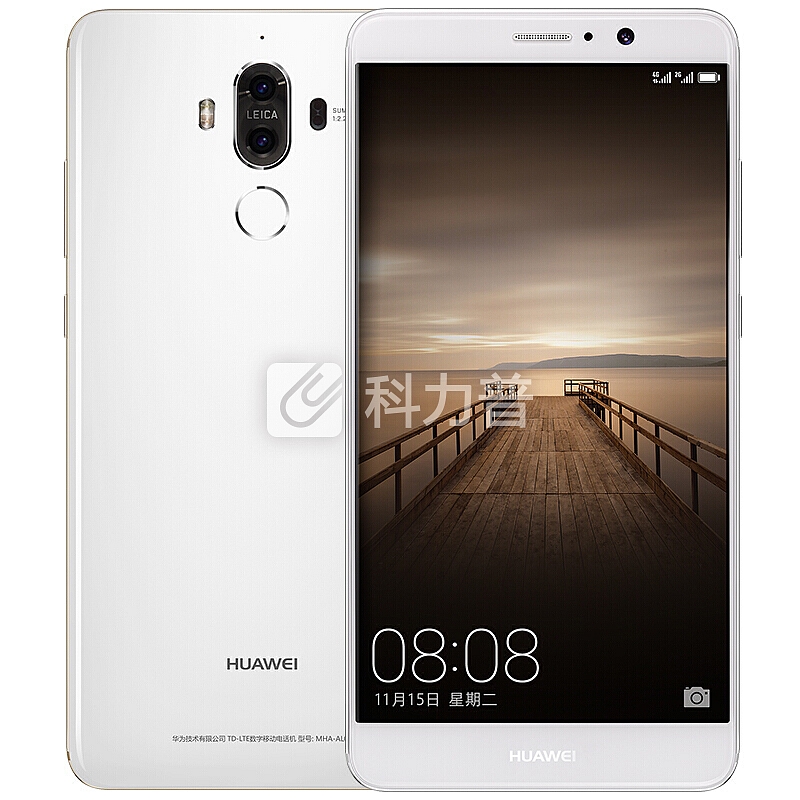 华为(HUAWEI) 华为 Mate9 全网通4G智能手机 双卡双待 陶瓷白 6G+128G