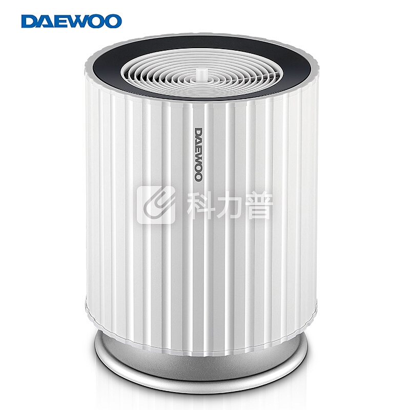 韩国大宇(DAEWOO)加湿器卧室空气净化智能恒湿上加水无雾静音办公室家用 净化加湿器-标配款
