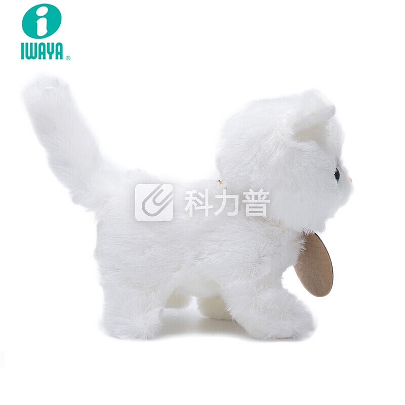 IWAYA儿童玩具电动毛绒快慢拍波斯猫节日生日宝宝礼物
