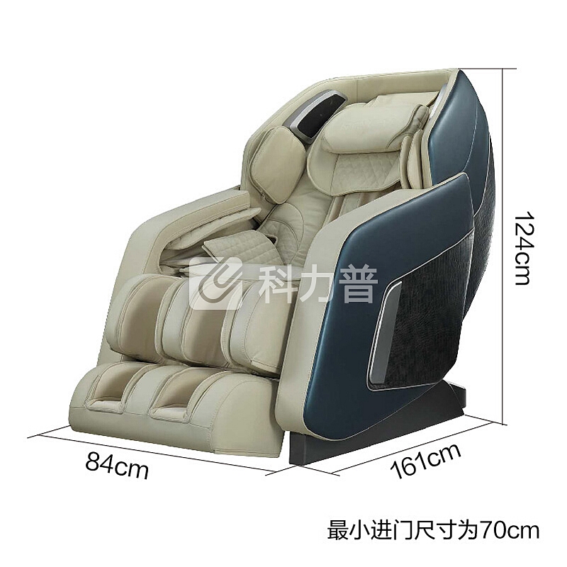【京东自营】荣泰RONGTAI 7800按摩椅家用多功能电动太空舱按摩椅 深蓝色