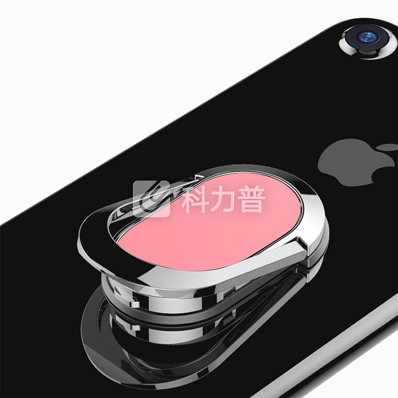 ESCASE 手机支架 手机指环扣 金属指环扣 华为 苹果xsmax 三星小米手机 磁吸车载支架指环扣ES-FR08 芭比粉