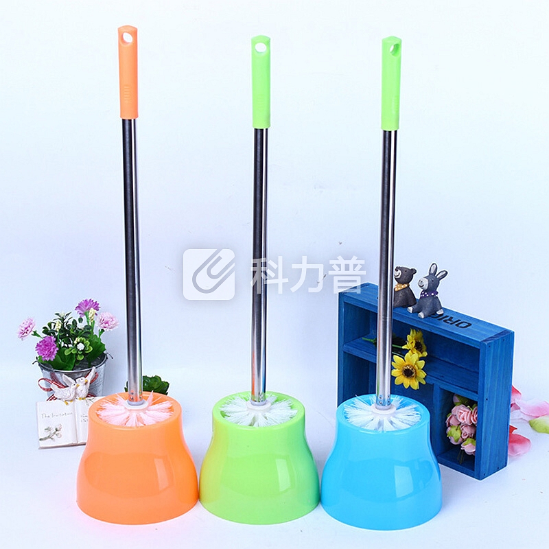晟旎尚品 圆球带座马桶刷 洁厕刷套装 颜色随机 0093