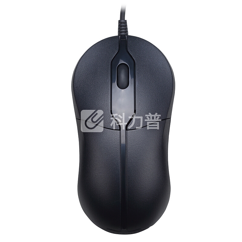 办公鼠标 M106 线人体工程学办公家用有线鼠标电脑鼠标笔记本鼠标USB鼠标扁口鼠标 黑色 六个装