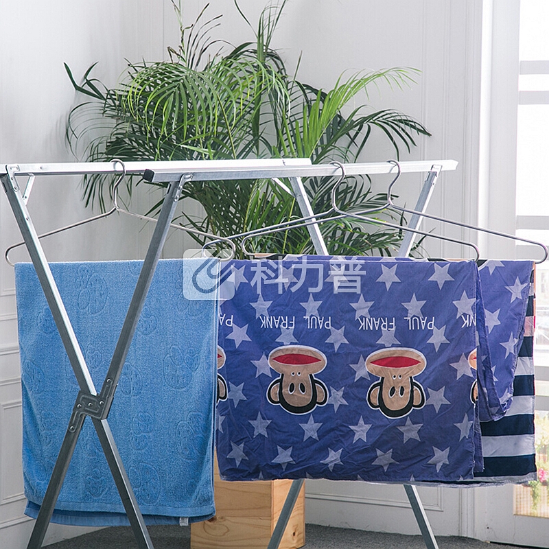 晟旎尚品 床单浴巾毛巾不锈钢晾衣架-105cm-6.0cu-2只