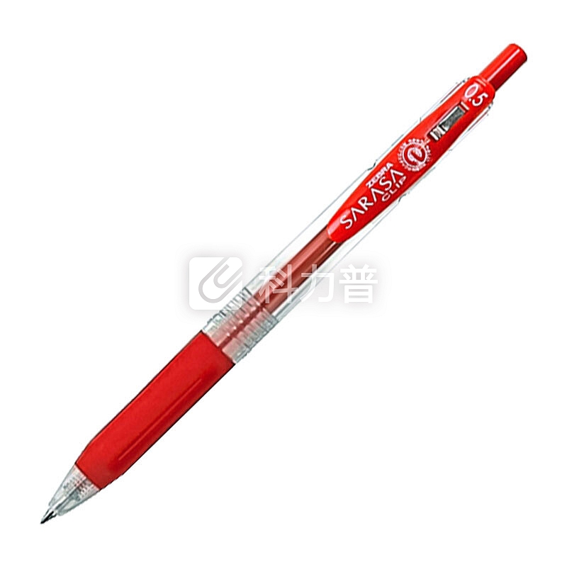 日本斑马牌(ZEBRA)JJ15按动中性笔 签字笔 0.5mm 红色