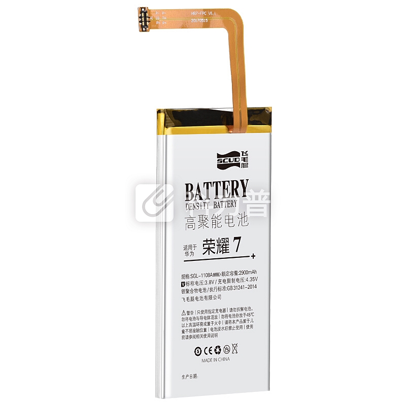 飞毛腿 华为 荣耀 7 电池/手机内置电池 适用于 荣耀7/PLK-AL10 TL01H UL00 CL00