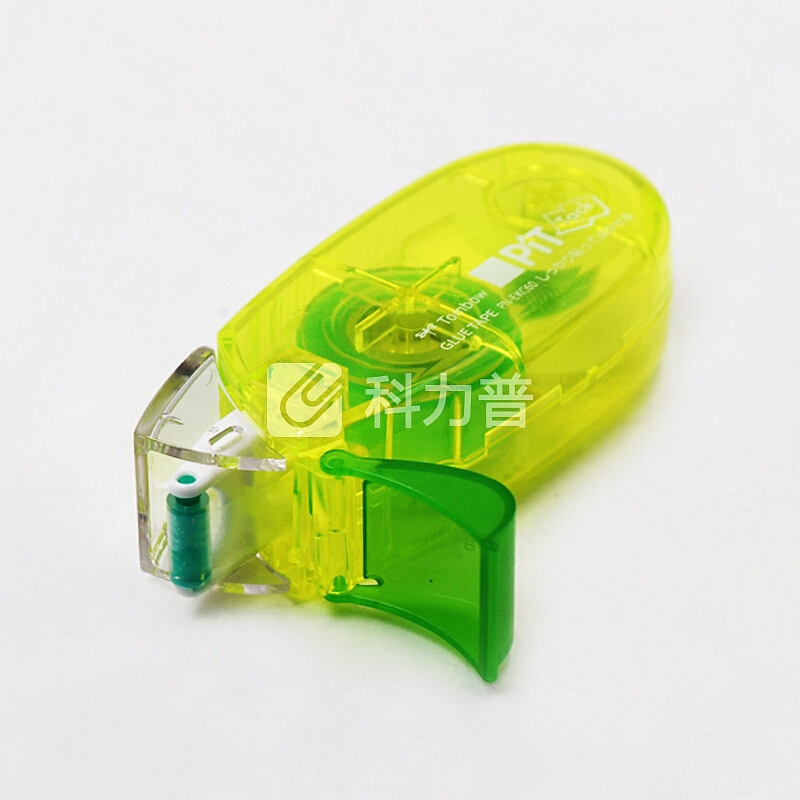 日本蜻蜓(Tombow)卷轴双面胶带 点胶修正带式DIY手账豆豆贴纸胶 PN-EKC60 浅绿色 原装进口