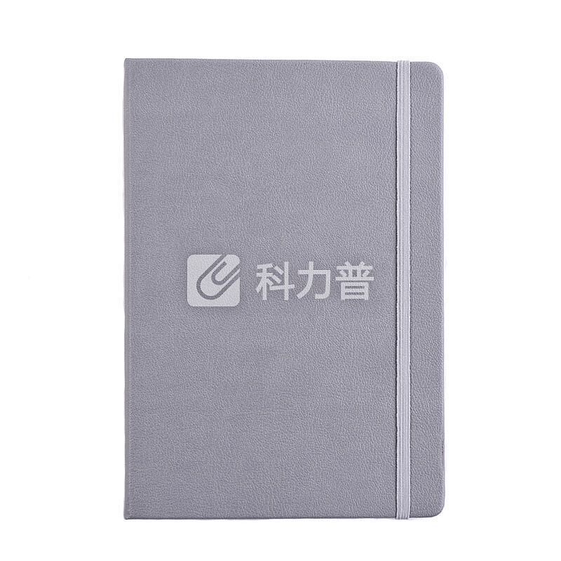 正彩(ZNCI)A5绑带笔记本文具/日记本/记事本/皮面本子商务办公用品136页 4316-A5灰色