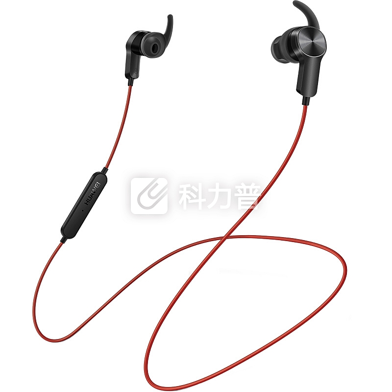 华为(HUAWEI)运动蓝牙耳机 降噪通话跑步磁吸防水无线入耳式 立体声蓝牙耳机AM60(红色)