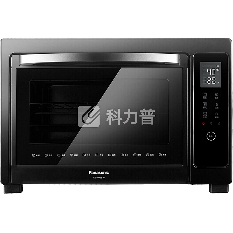 松下(Panasonic)NB-HM3810 38L大容量电子温控烤箱 上下独立温控