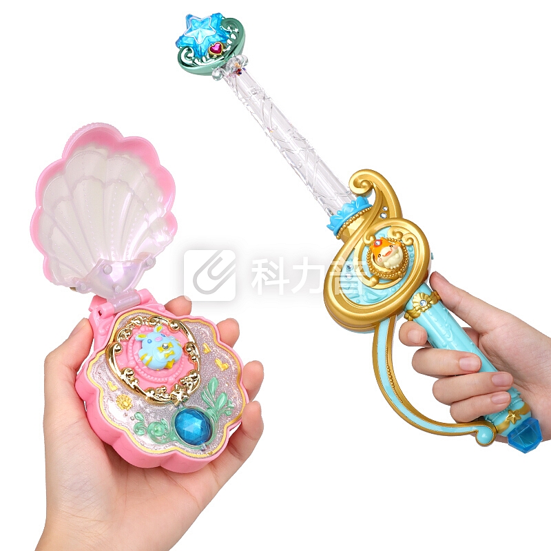 奥迪双钻(AULDEY)巴啦啦小魔仙6魔法海萤堡-娜希雅魔法豪华大套装 581678 女孩玩具 儿童节礼物