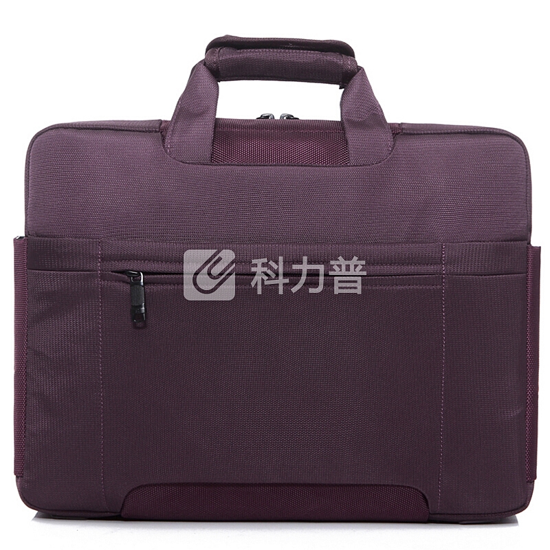 英制（BRINCH）电脑包 15.6英寸便携多层大容量通用款单肩手提笔记本电脑包 BW-152 紫色
