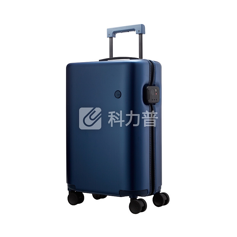 ITO拉杆箱 PISTACHIO适度轻旅行箱 PC磨砂行李箱包 静音万向轮登机箱 藏青 20英寸