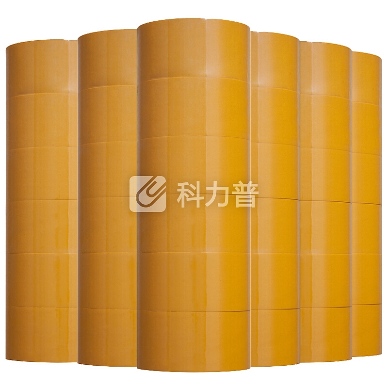 天章办公(TANGO) 探戈高品质封箱胶带胶带打包宽胶带60mm*100y(91.4米)米黄色 30卷/箱