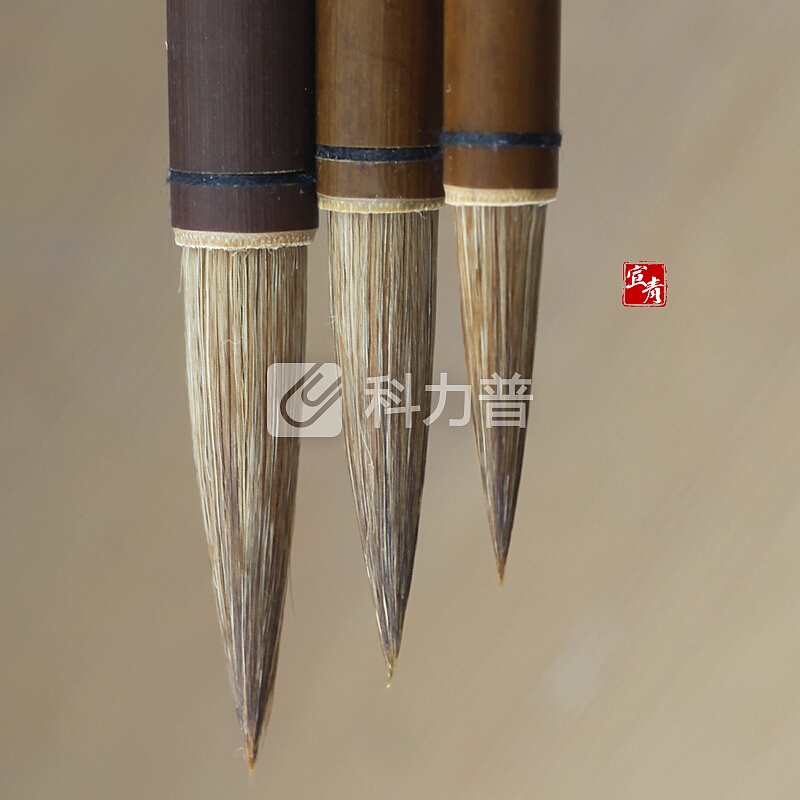 宣青 毛笔羊毫 上品中兰竹书法国画毛笔 学生成人书法练习单支装 MCCA5025