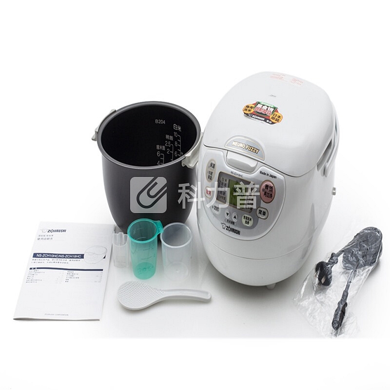 象印 ZOJIRUSHI 象印（ZOJIRUSHI）日本原装进口微电脑多功能液晶电饭煲电饭锅NS-ZCH18HC-WZ米白