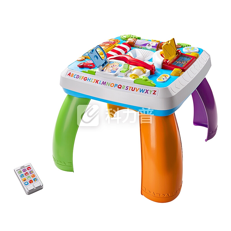 费雪 Fisher-Price 费雪（Fisher-Price）早教益智玩具 智玩宝宝学习桌（双语） DWN37