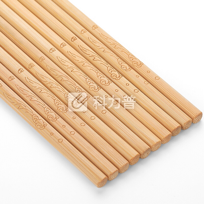 唐宗筷 唐宗筷 竹筷子 日式筷 餐馆家用竹筷子套装 10双装C6252