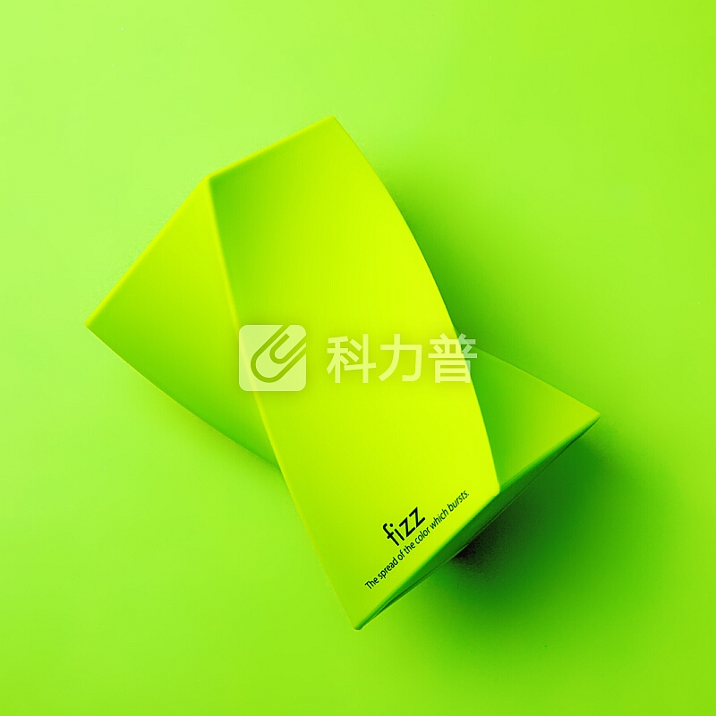 飞兹(fizz)创意铅笔筒精品肤感系列/桌面收纳办公用品X型 绿色FZ210005