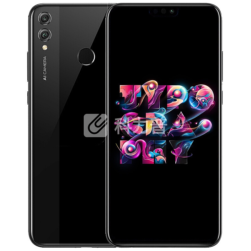 华为(HUAWEI) 荣耀8X 手机 幻夜黑 全网通(6G+128G)+三期白条免息