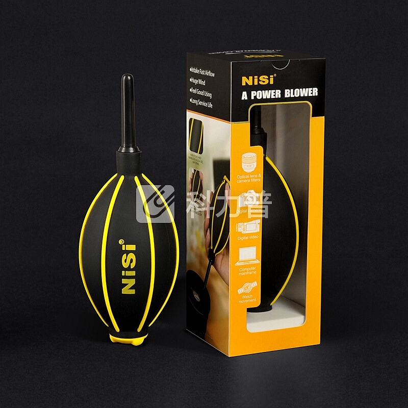 耐司 Nisi 耐司（NiSi） A POWER BLOWER NS-03 数码单反相机镜头仪器表笔记本电脑键盘清洁强力大气 吹尘球皮老虎