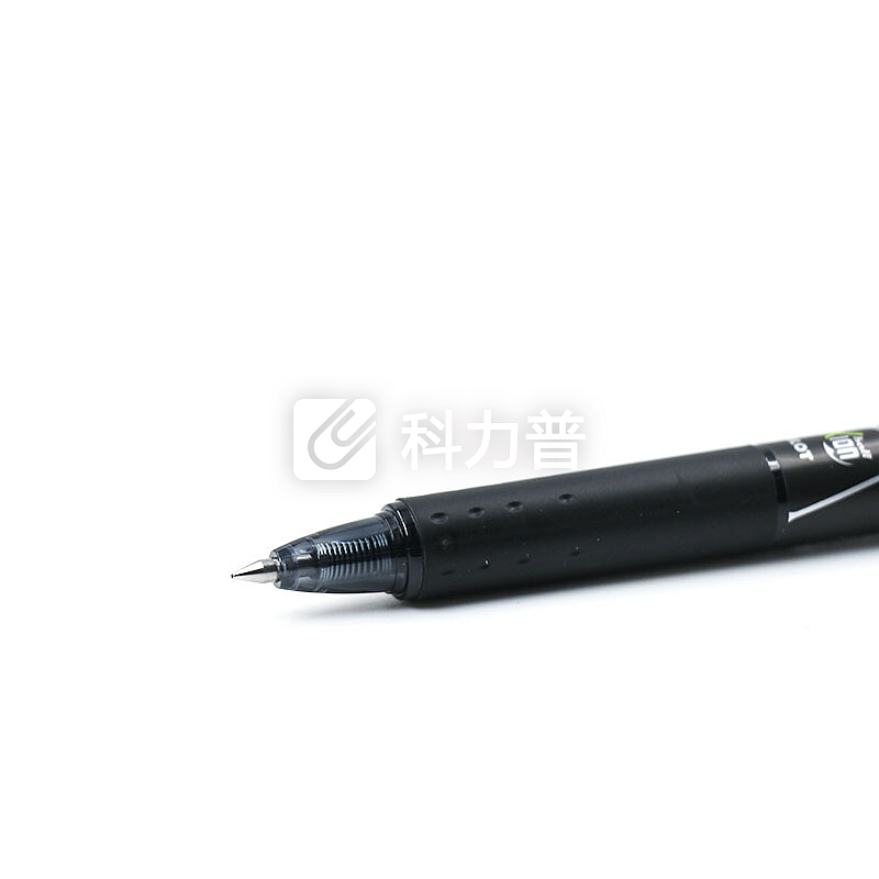 日本百乐(PILOT)按动热可擦中性笔子弹头水笔 黑格纹杆/黑芯 0.5mm 6支装 LFBK-23EF