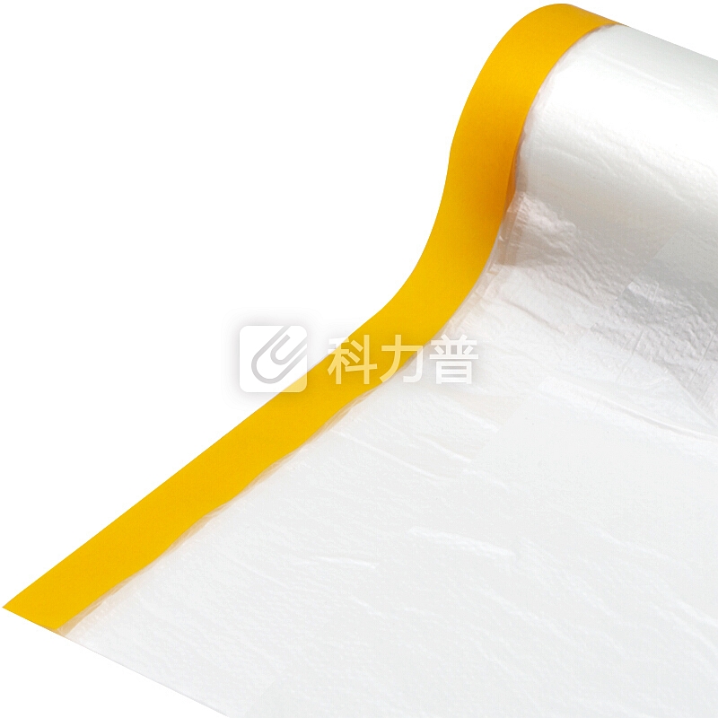 北极熊 polar bear 北极熊（Polar bear）MK-801 和纸喷漆遮蔽膜 550mm*25m 1卷装 装修地面家具保护膜 美纹纸胶带