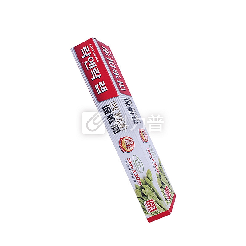 乐扣乐扣 LOCK&LOCK 乐扣乐扣 PE生鲜水果用一次性保鲜膜 厨房家用保鲜薄膜 LBM102+LBM102(两盒装)30cm*20M