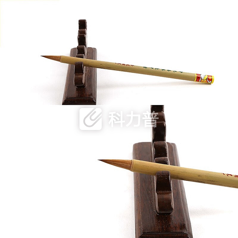 善琏湖笔双牌毛笔兼毫楷书小楷抄经心经描红小笔净纯鸡狼毫 狼毫 大号 单支装