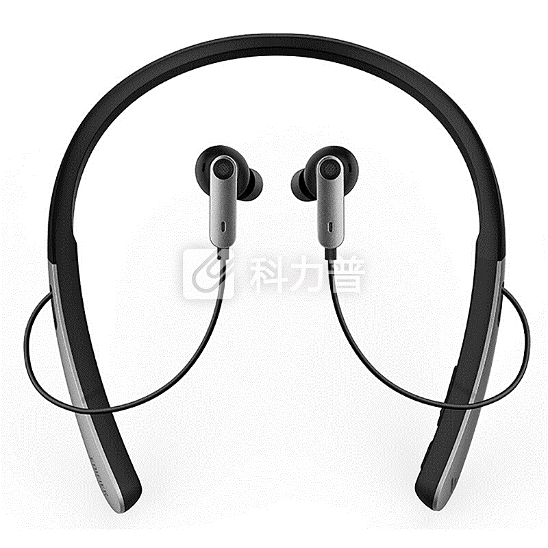 漫步者 EDIFIER 漫步者（EDIFIER）W330NB 颈挂入耳式蓝牙主动降噪耳机 适用于华为苹果小米手机无线蓝牙耳机 黑色