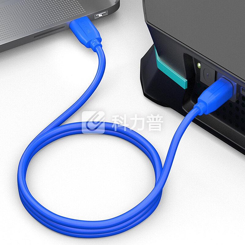 山泽(SAMZHE)USB打印机线 usb3.0方口打印高速数据线 A公对B公 AM/BM 方口移动硬盘盒数据线 1.5米 UK-815
