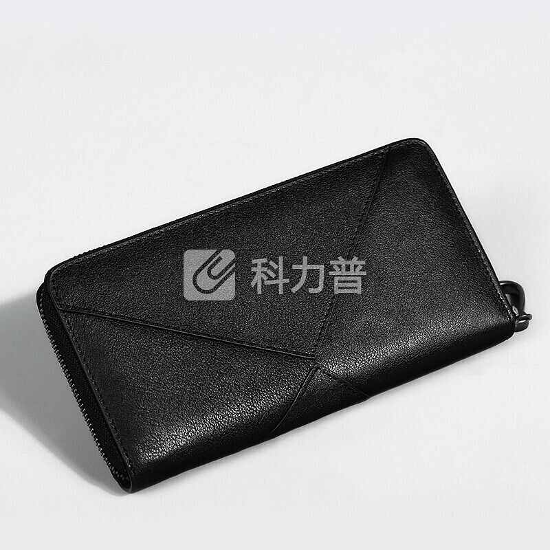CCMVP 【品牌自营 质量保证】CCMVP 男士钱包长款拉链薄款商务时尚手包牛皮软皮真皮钱夹韩版